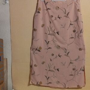 Floral Pink Skirt